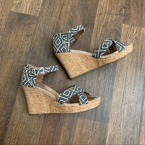 Toms Cork Wedges